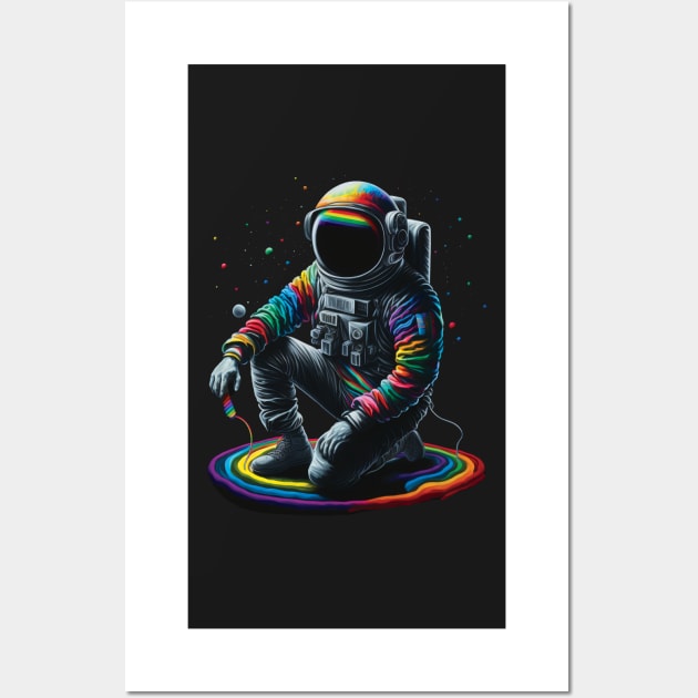 Major Tom - (Black Light - Version 1) Wall Art by Imagequest